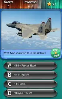 Aircrafts and Planes Quiz HD Screen Shot 3