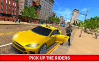 Taxi Simulator 2020 - New Taxi Driving Games Screen Shot 10