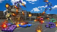 Robot Tank Transformer Attack Battle War Screen Shot 3