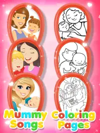 My Mother Songs And Coloring Pages Phone Screen Shot 4