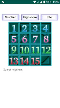 Schiebepuzzle Challenge Screen Shot 0