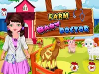 Farm Baby Doktor-Spiele Screen Shot 0