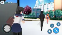 YUMI Anime High School Girl Life 3D : Japanese Sim Screen Shot 2