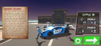 Pemburu Zombie Polisi: Game mengemudi dan menembak Screen Shot 4