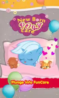Newborn Pony Pet Care Screen Shot 4