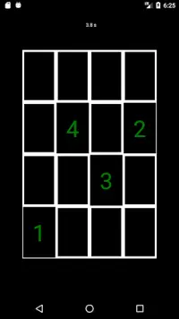 Sudoku Wear - Sudoku 4x4 for watch with Wear OS Screen Shot 3