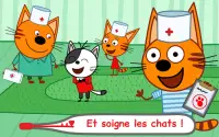 La Famille Chat Jeu de Docteur・Kids games & Cats! Screen Shot 17
