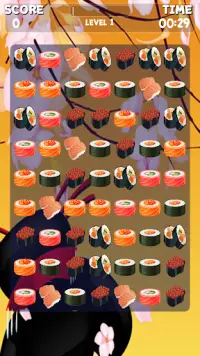 Sushi Jeu Match 3 Screen Shot 0