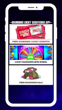 Free Diamonds Lucky Scratch For Garena Fire - 2021 Screen Shot 0