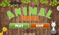 Animal Scratch for Kids 🐶🐱🐭 Screen Shot 0