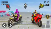 Superhero Bike Stunt Games GT Screen Shot 2