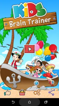 Kids Brain Trainer (Preschool) Screen Shot 0