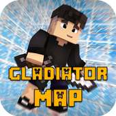 Gladiator arena map for Minecraft PE