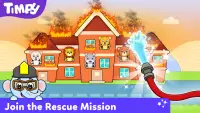 Timpy Kids Firefighter Games Screen Shot 1