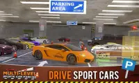 Mehrstufiger Sportwagen-Parkplatz simulator 2019 Screen Shot 4