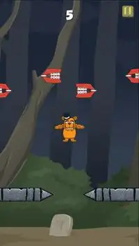 Fright Bear Jump! - Horror Run Screen Shot 3