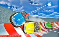 Bumper course simulation race: driving games Screen Shot 0