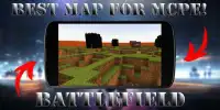 Battlefield Map MCPE – карта для Minecraft PE Screen Shot 0