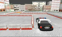 警察は車駐車場3D Screen Shot 1
