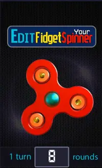 Fidget Spinner Simulation - Edit it Fidget Spinner Screen Shot 3