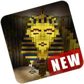 Tomb Crafter New Egypt Adventure. Mapa MCPE