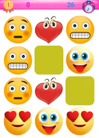 Memory - Jeu de mémoire Emoji pour enfants Screen Shot 7