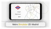 Metro Madrid 2D Simulator Screen Shot 0