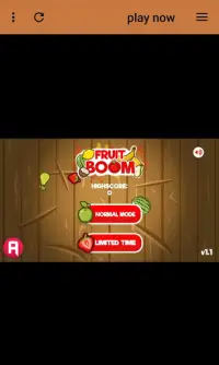 Fruits Boom Game Screen Shot 0