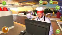Rooftop Bar Luxury Restaurant Cooking Games Screen Shot 1