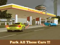 Parking pour voitures de sport Pro & Gas station Screen Shot 2