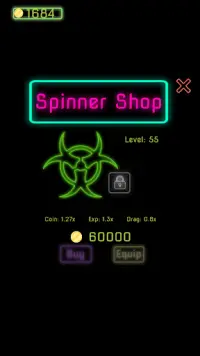 ߷ Fidget Spinner Neon Night ߷ Screen Shot 7