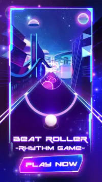 Beat Roller - Music ball race Screen Shot 0