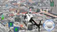 Police Helicopter 3D : Cop Flight Rescue Simulator Screen Shot 0