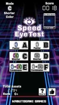 Speed Eye Test Screen Shot 0