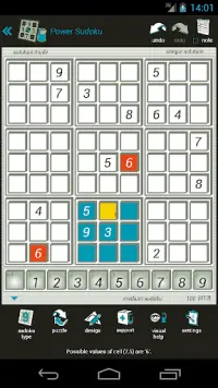 Power Sudoku Trial Screen Shot 1