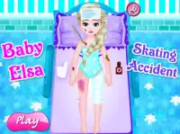 Ice Queen Baby Skating Accident Screen Shot 0