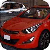 Car Parking Hyundai Elantra Simulator