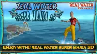 Real Água Surfer Mania 3D Screen Shot 0