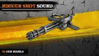 Minigun gunshot simulador 3D Screen Shot 0