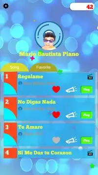 Mario Bautista Piano Game Screen Shot 0