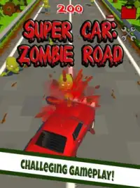Road Zombie: سباق السيارا Screen Shot 1
