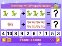 Counting with Funny Monsters Screen Shot 1