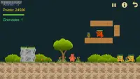 Orange Explorer - classic retro puzzle platformer Screen Shot 0