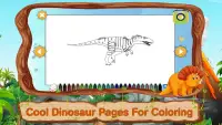 Dinosaur Coloring Games Puzzle Screen Shot 2