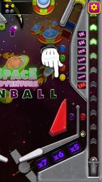 Pin Ball Space Adventure Screen Shot 1