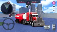 Oil Tanker Transporter Truck Driving Simulator Screen Shot 7