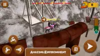 Реальная мотоцикл Racing Stunt Endless Adventure G Screen Shot 5