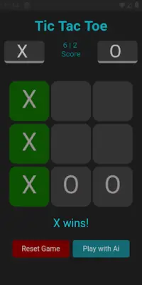 Tic Tac Toe Screen Shot 2
