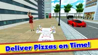 Drone Pizza Delivery 3D Screen Shot 0