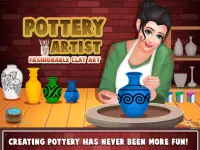 Pottery Simulation - Create Fashionable Clay Art Screen Shot 0
